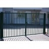 Portail barreaudé 25x25 A49 pivotant - Portails industriels pivotants - 2 Portail barreaudé 25x25 A49 pivotant - Portails industriels pivotants - 2