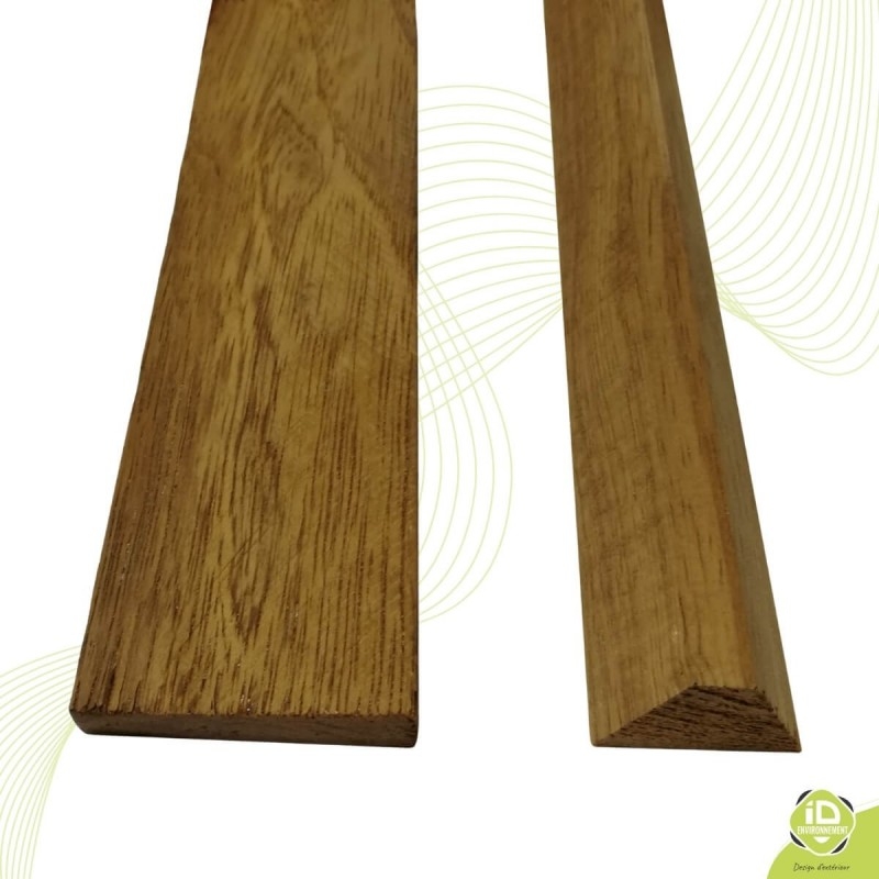 ID-Environnement - Kit d'occultation (brise-vue) en Bois FRAKÉ THT - Grillage rigide - Lame