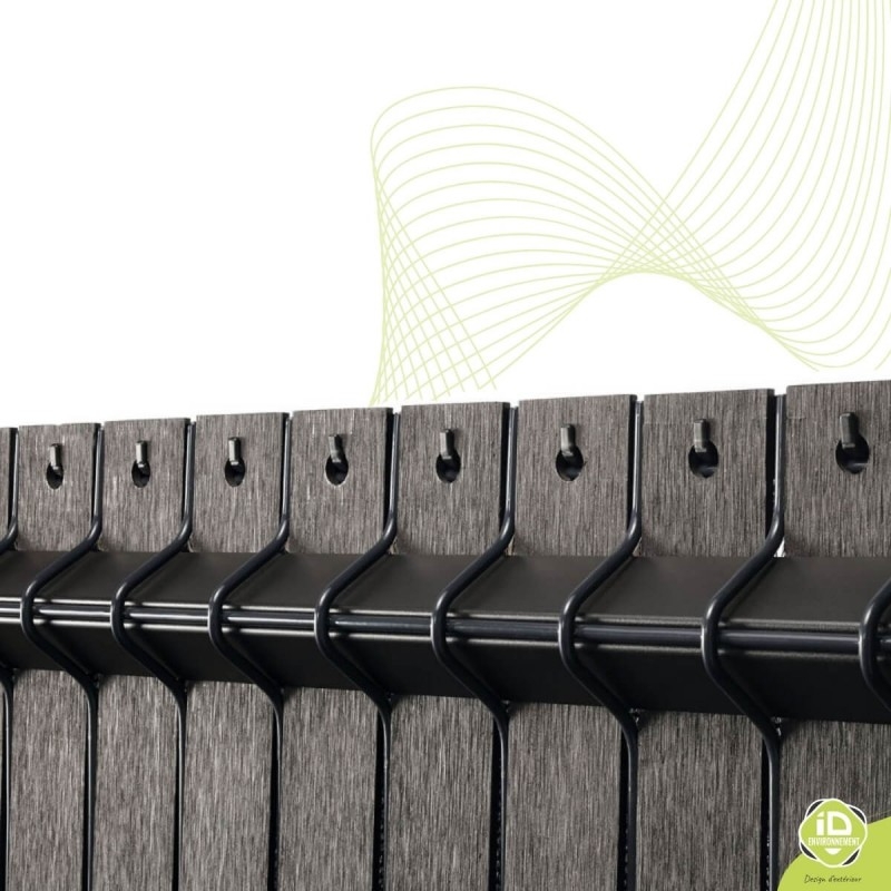 ID-Environnement - Kit d'occultation (brise-vue) en Composite / Alu - Réglette