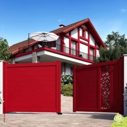 Portail Aluminium Plein...