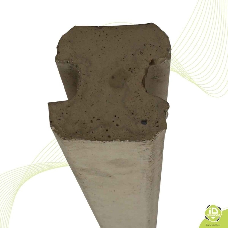 Poteau-béton-INTERMÉDIAIRE-Clôture béton -zoom2