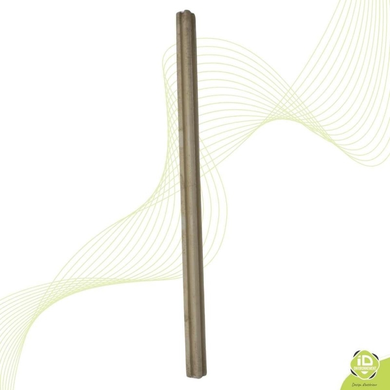 Poteau-cloture-béton-ANGLE-Double face-zoom2