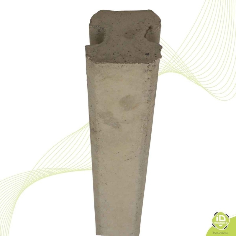 Poteau-cloture-béton-intermediaire-Double face-zoom