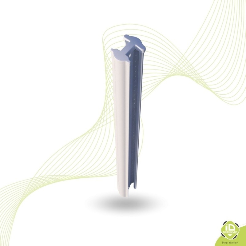 poteau-clip-a-sceller-couleurs-hors-standards-blanc