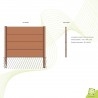 Cloture-béton-imitation-Bois-shema Cloture-béton-imitation-Bois-shema