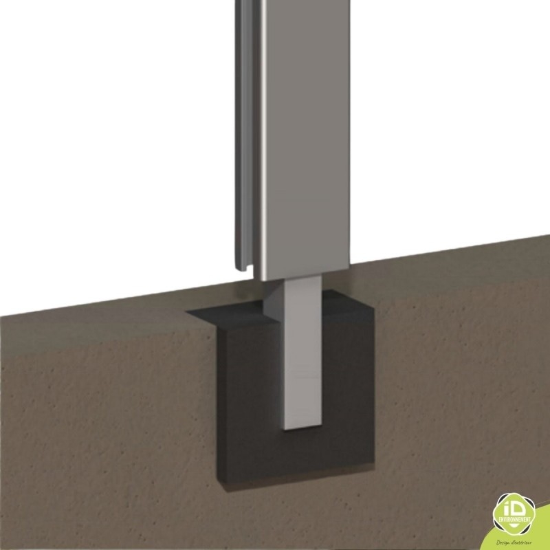 poteau-alu-cloture-ajouree-insert-sceller