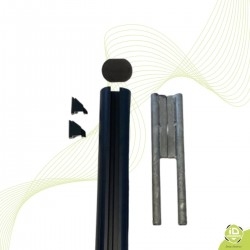 poteau-alu-tube-sceller