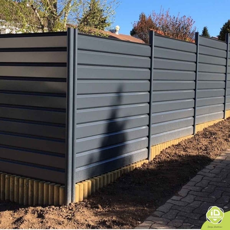 poteau-alu-sceller-cloture-gris