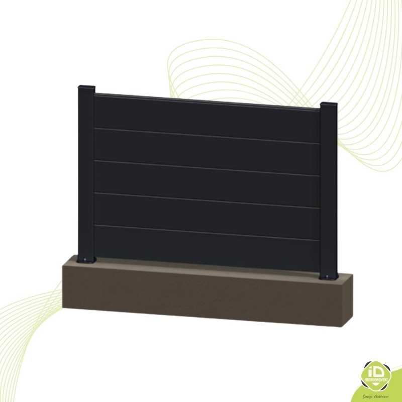 kit-lames-cloture-aluminium-pleine-muret