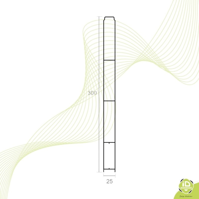 cloture-aluminium-pleine-300-sur-mesure-section