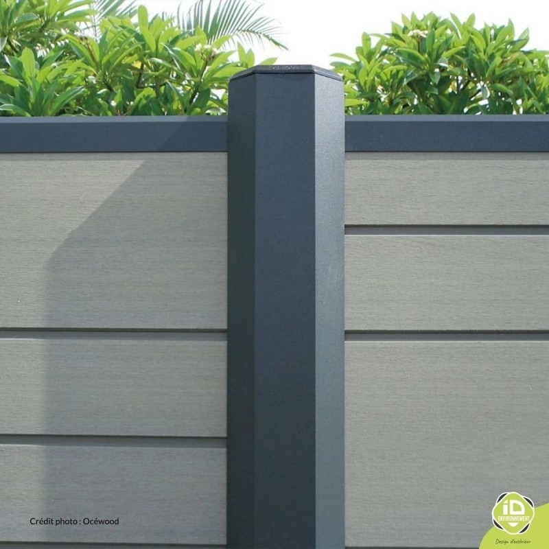 poteau-alu-pack-complet-insert-sceller-cloture-composite