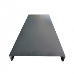 Couvertine alu pour muret – longueur 2 ml