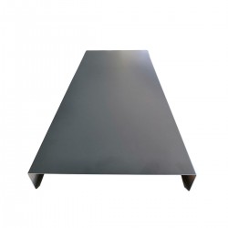 Couvertine sur mesure en aluminium pour muret