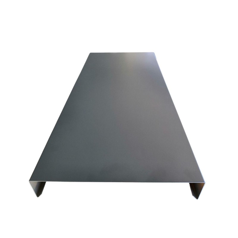 Couvertine sur mesure en aluminium pour muret