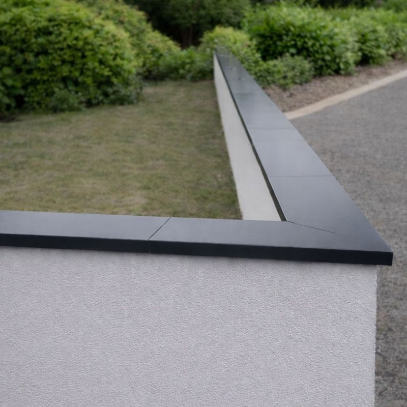 Détail éclisse de jonction aluminium angle 90°